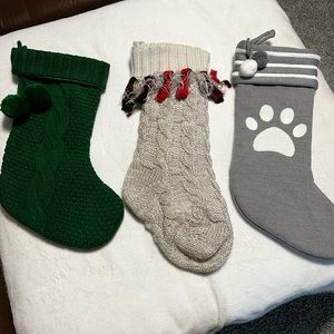Christmas Stockings Set of 3